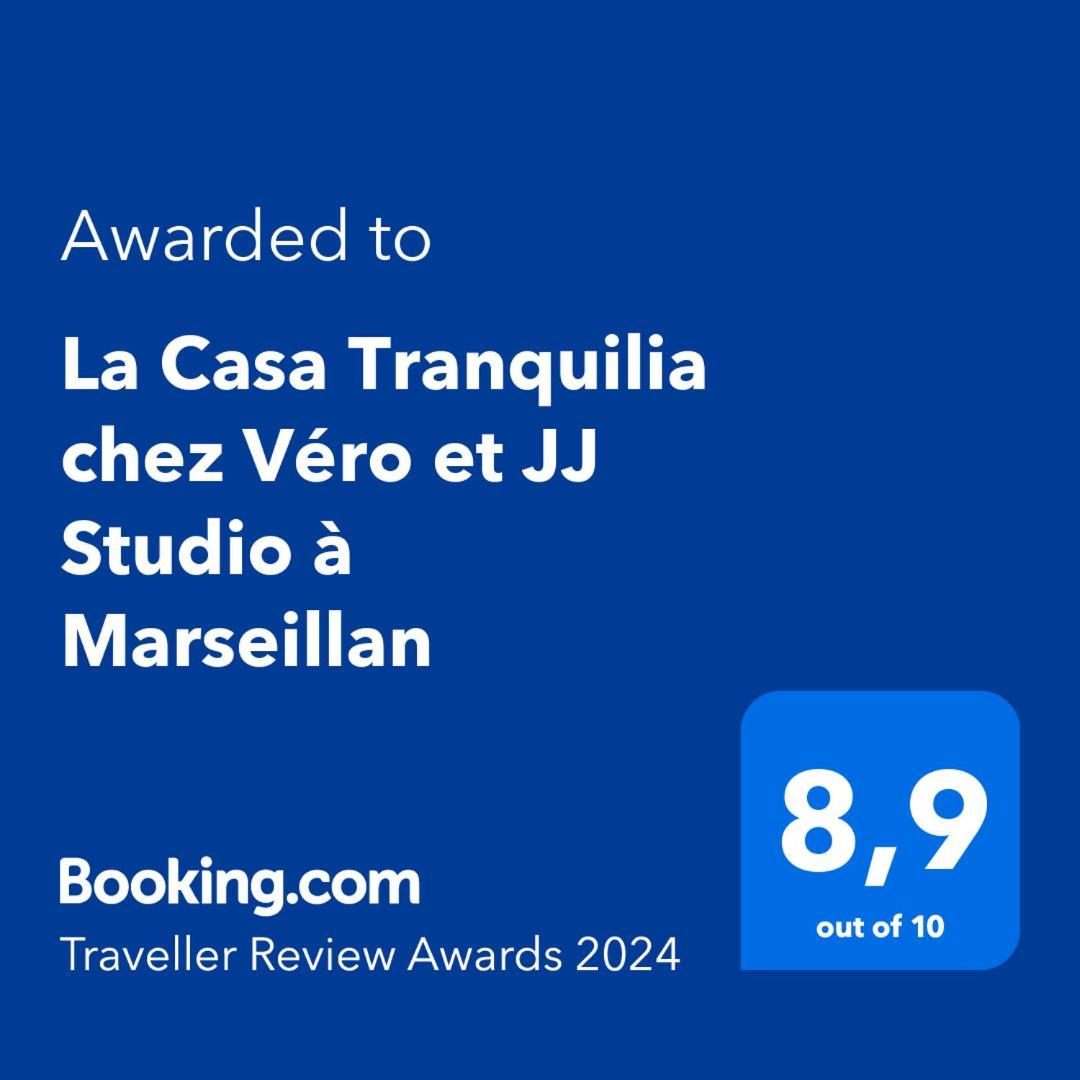 La Casa Tranquilia Chez Vero Et Jj Studio A Marseillan Eksteriør billede